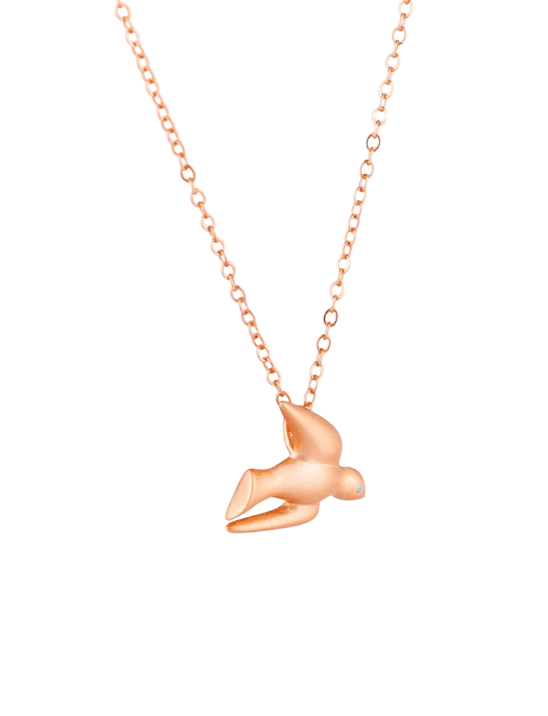 Naszyjnik Dove Rose Gold