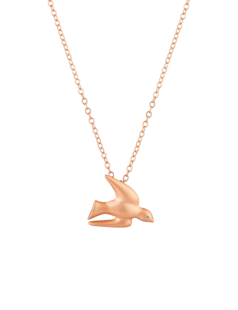 Naszyjnik Dove Rose Gold