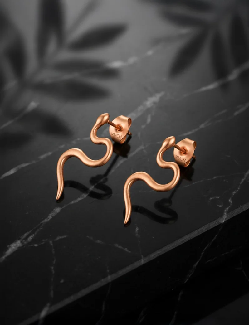 Kolczyki Vireya Rose Gold