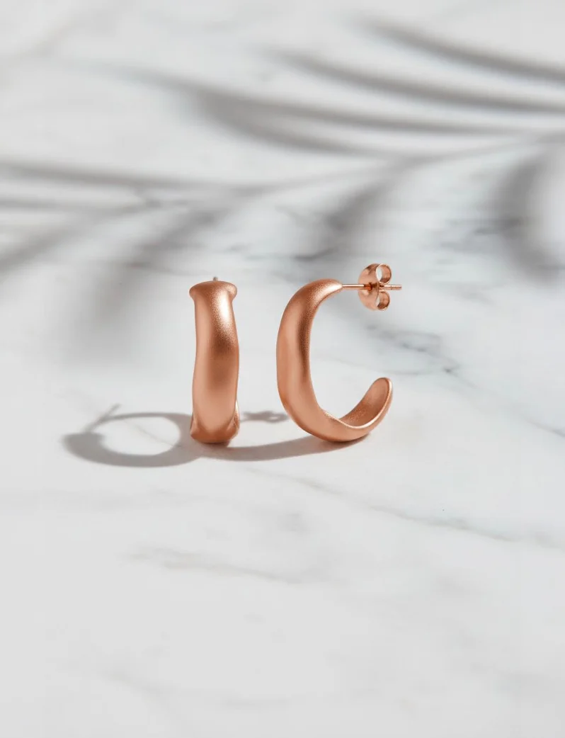 Kolczyki Isary Rose Gold