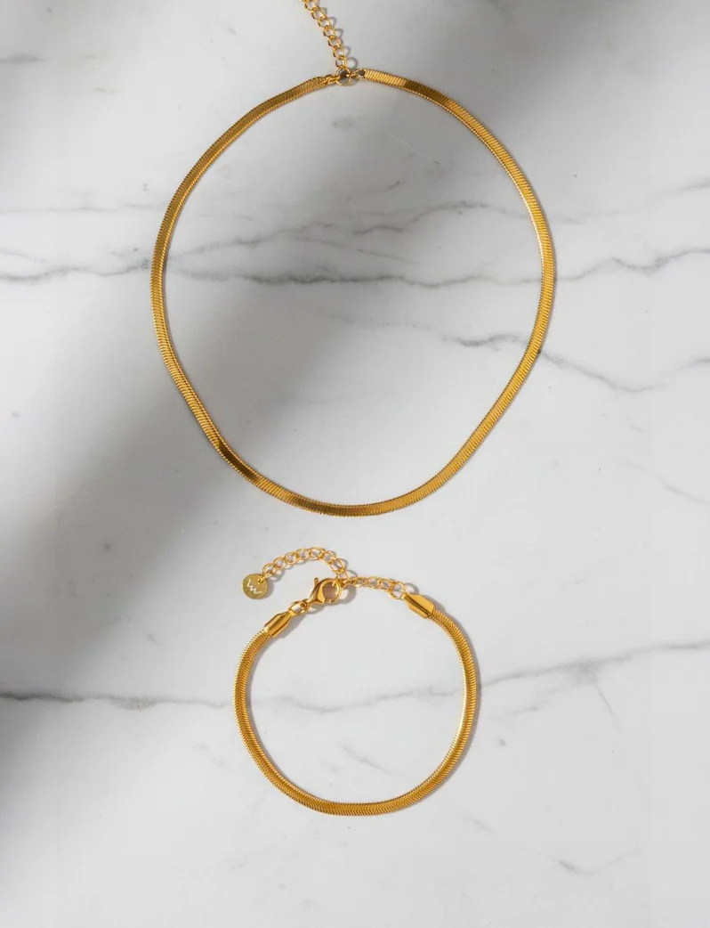 Naszyjnik Evoa Gold