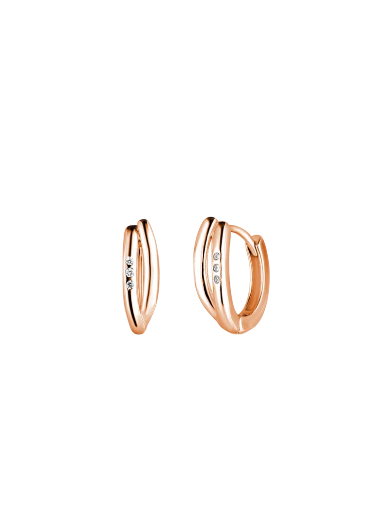 Kolczyki Elysium Rose Gold
