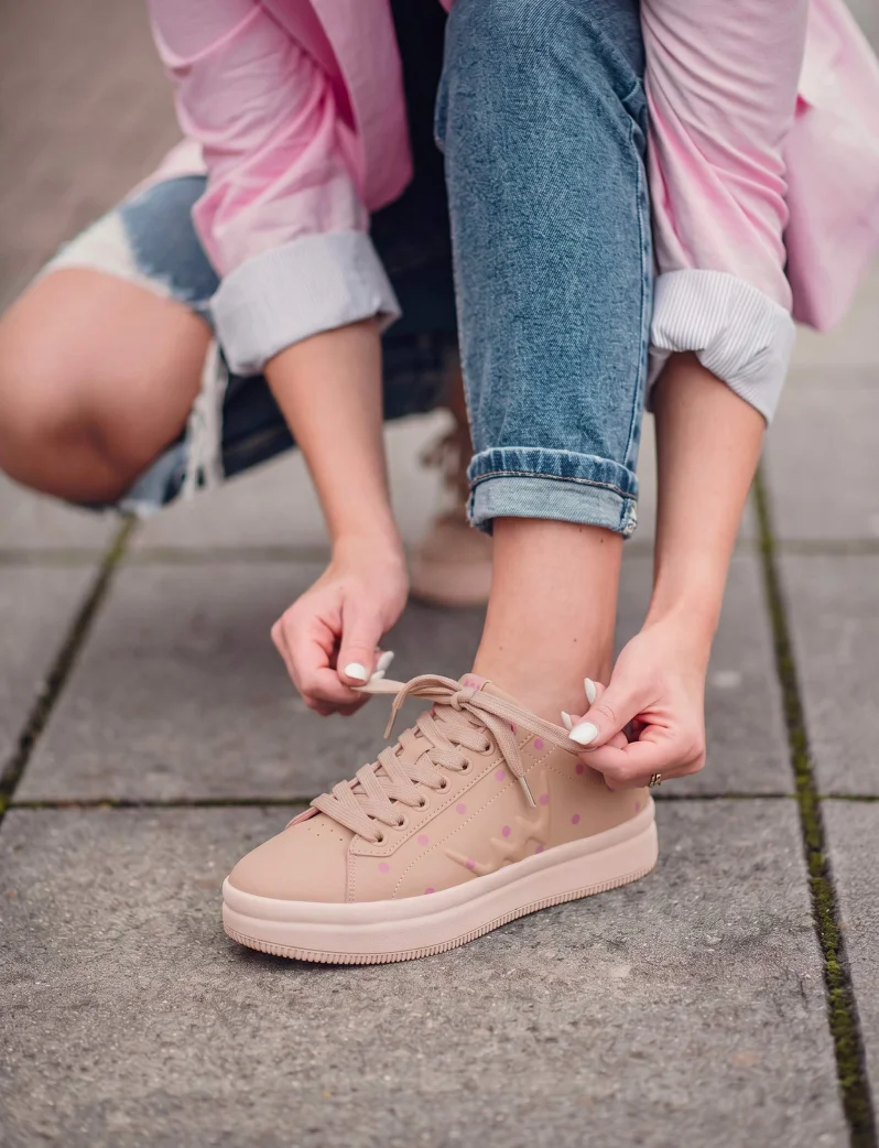 Lucky Dots Beige