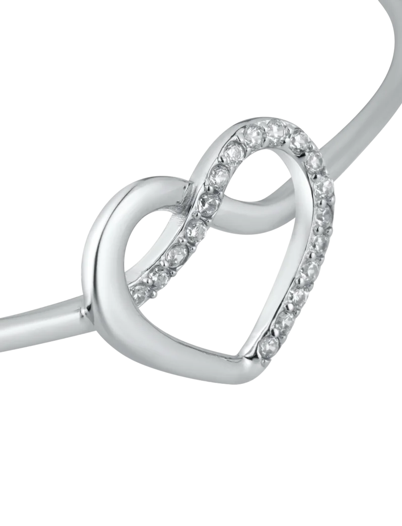 Bransoletka Annie Heart Silver
