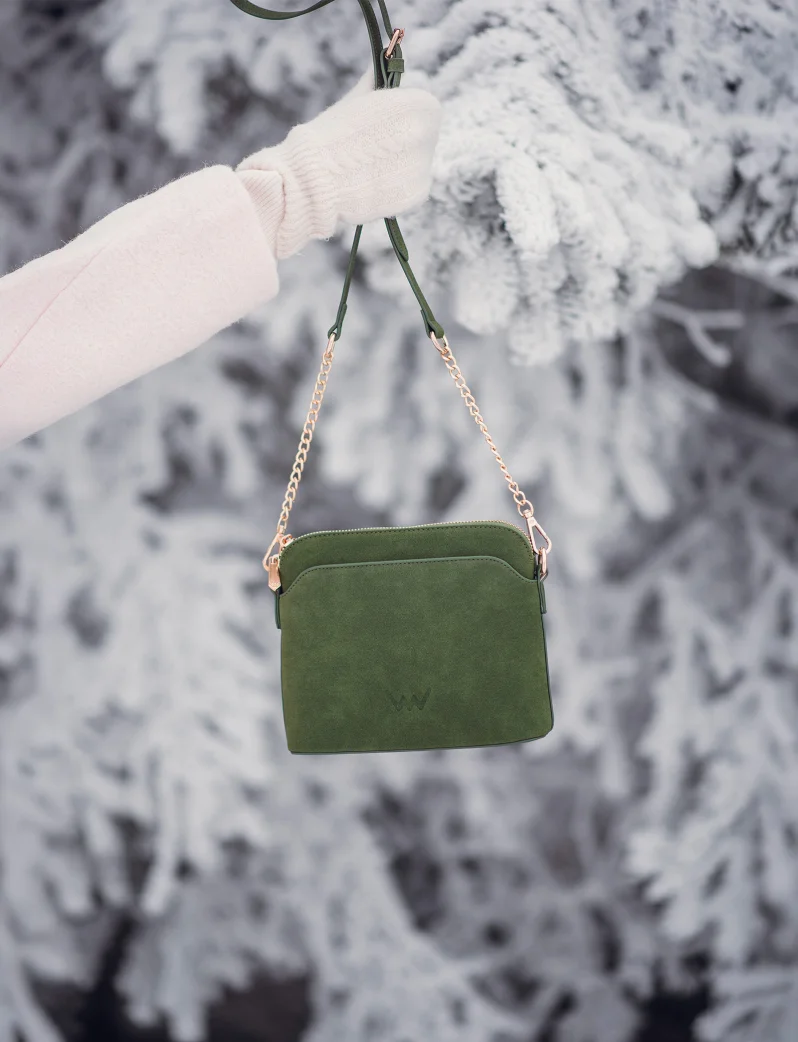 Fossy Mini Suede Green
