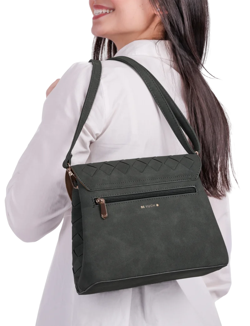 Byrsa Intrecciato Green
