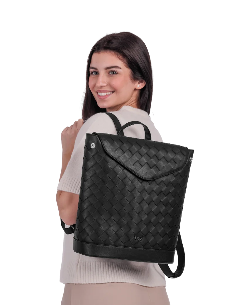 Joanna Intrecciato Black