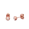 Kolczyki Gem Rose Gold