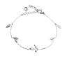Bransoletka Gleam Silver